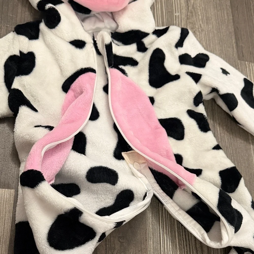 Cow Costume Kids One Piece  Size 2T